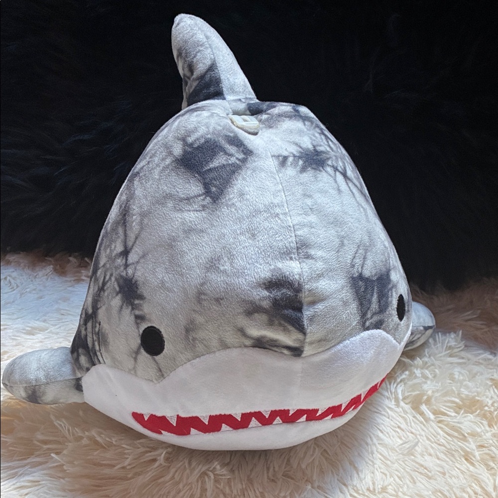 Gray‎ Shark Plush Toy and Coin Bank